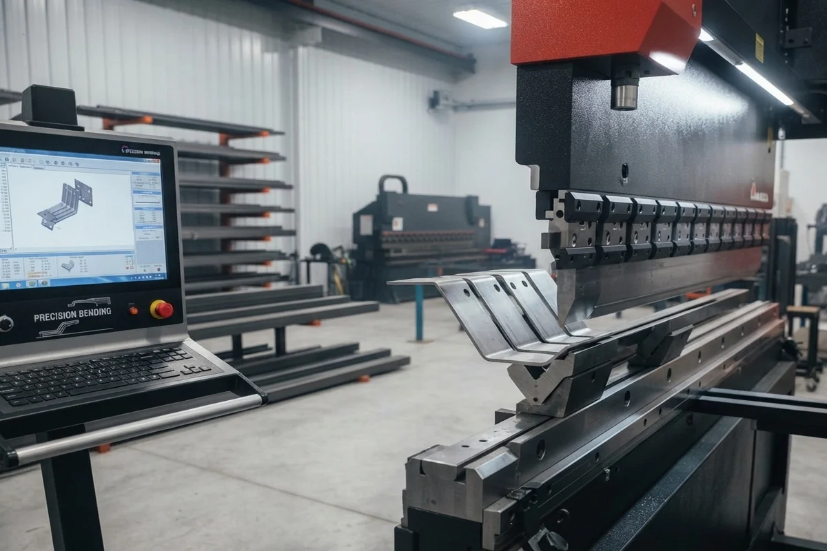 Precision Bending in the Unified Steel fabrication workshop